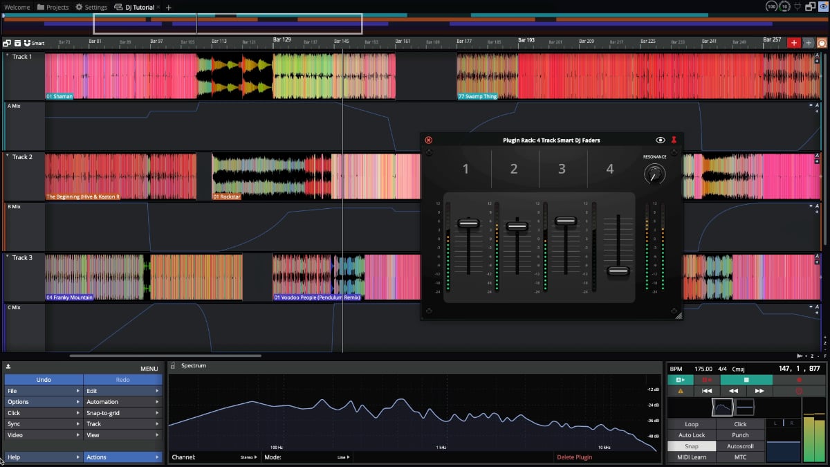 Waveform 12.5 interface